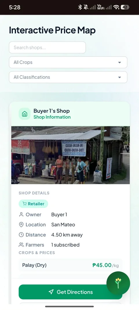 Shop Detail